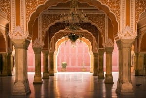 Jaipur : Guidad privat heldagstur till den rosa staden Jaipur