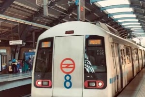 Jaipur: Guided Metro Tour with Ride and Station Overview