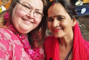 Tour di mezza giornata della città di Jaipur in E-Rickshaw con autista femminile
