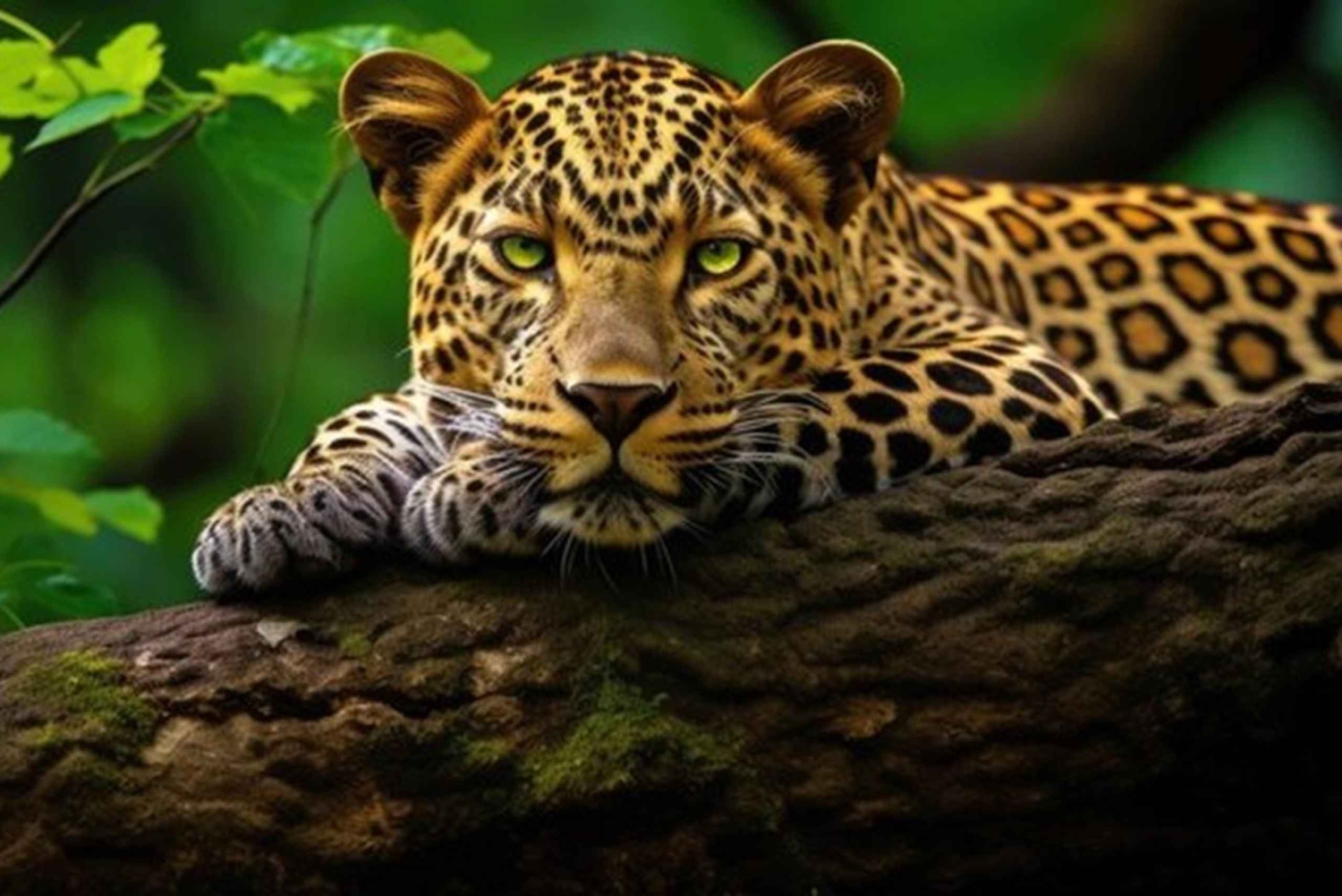 Jaipur: Safári de meio dia em Jhalana com guia para ver leopardos