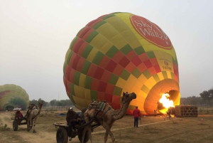 Jaipur: Upplevelse med varmluftsballong