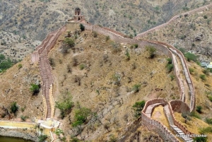 Jaipur jeepsafari: Amber, Jaigarh, Nahargarh Forts Stepwell
