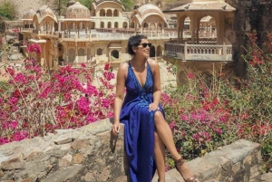Jaipur jeepsafari: Amber, Jaigarh, Nahargarh Forts Stepwell