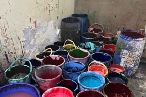 Jaipur: tour del laboratorio locale (stampa a mano)