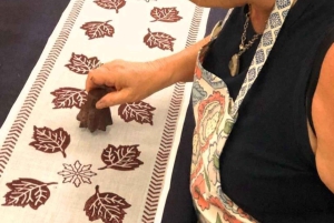 Джайпур: экскурсия по местной мастерской (ручная печать)