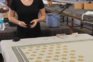 Джайпур: экскурсия по местной мастерской (ручная печать)