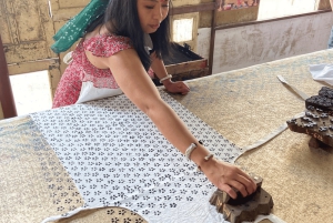 Джайпур: экскурсия по местной мастерской (ручная печать)