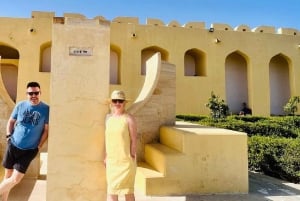 Jaipur: Monkey Temple, Sightseeing City Tour by Car /Tuk Tuk