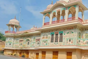 Jaipur : visite matinale en tuk-tuk, vie locale et temple (4 heures)