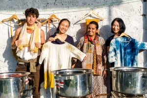 Dżajpur: naturalne farbowanie, druk blokowy, warsztaty tie & dye