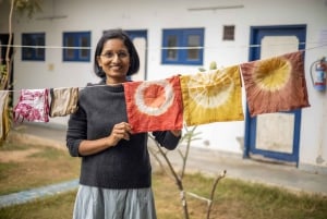 Dżajpur: naturalne farbowanie, druk blokowy, warsztaty tie & dye