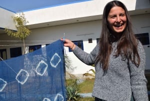 Dżajpur: naturalne farbowanie, druk blokowy, warsztaty tie & dye