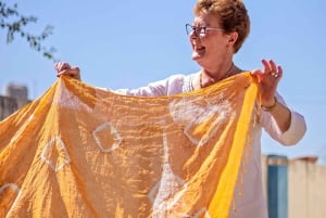 Dżajpur: naturalne farbowanie, druk blokowy, warsztaty tie & dye