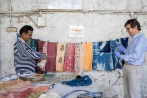 Dżajpur: naturalne farbowanie, druk blokowy, warsztaty tie & dye