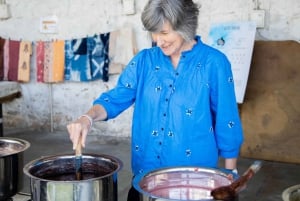 Dżajpur: naturalne farbowanie, druk blokowy, warsztaty tie & dye