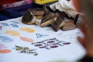 Dżajpur: naturalne farbowanie, druk blokowy, warsztaty tie & dye