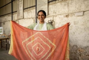 Dżajpur: naturalne farbowanie, druk blokowy, warsztaty tie & dye