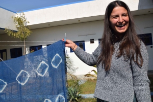 Dżajpur: naturalne farbowanie, druk blokowy, warsztaty tie & dye