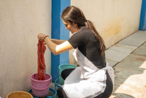 Dżajpur: naturalne farbowanie, druk blokowy, warsztaty tie & dye