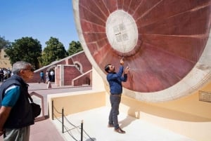 Jaipur : visite guidée d'une jounée sans shopping avec promenade patrimoniale