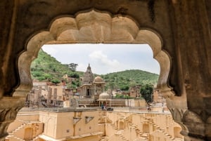 Jaipur : visite guidée d'une jounée sans shopping avec promenade patrimoniale