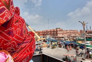 Jaipur : visite guidée d'une jounée sans shopping avec promenade patrimoniale
