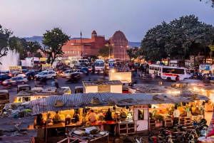 Jaipur : Visite guidée du fort d'Amber, du puits d'escalier et du temple de l'amour aveugle