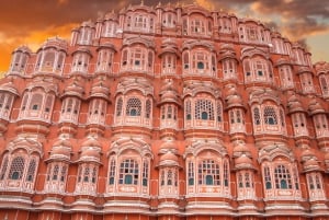 Jaipur: Private City Tour with Optional Buffet and Tickets