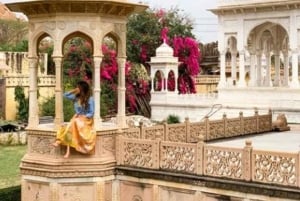 Jaipur: Kulturerbe & Spaziergang durch die gelbe Stadt mit Verkostung lokaler Spezialitäten