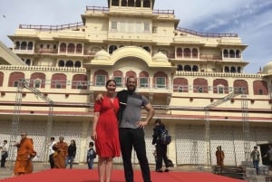 Jaipur: Prywatna jednodniowa wycieczka z biletami wstępu