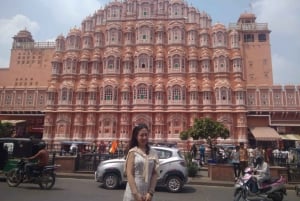 Jaipur: Privat dagstur med indgangsbilletter