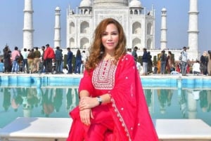From Jaipur: Taj Mahal & Agra Private Guided Day Tour