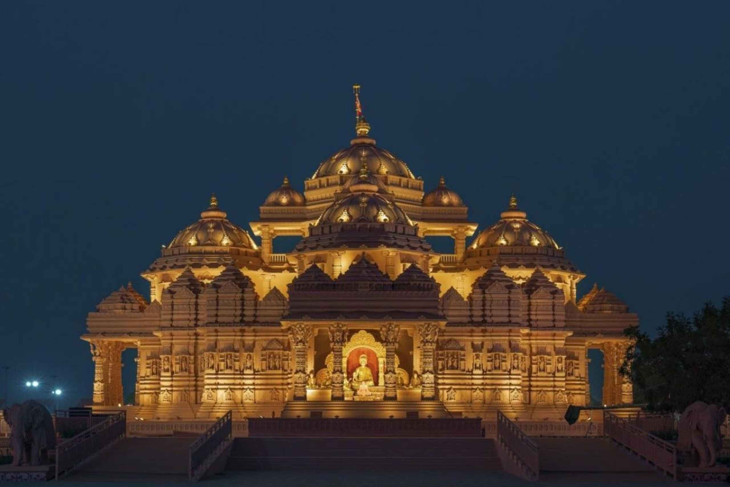 Jaipur: Privat tempelrundtur i Delhi och promenad i Lodhi Garden