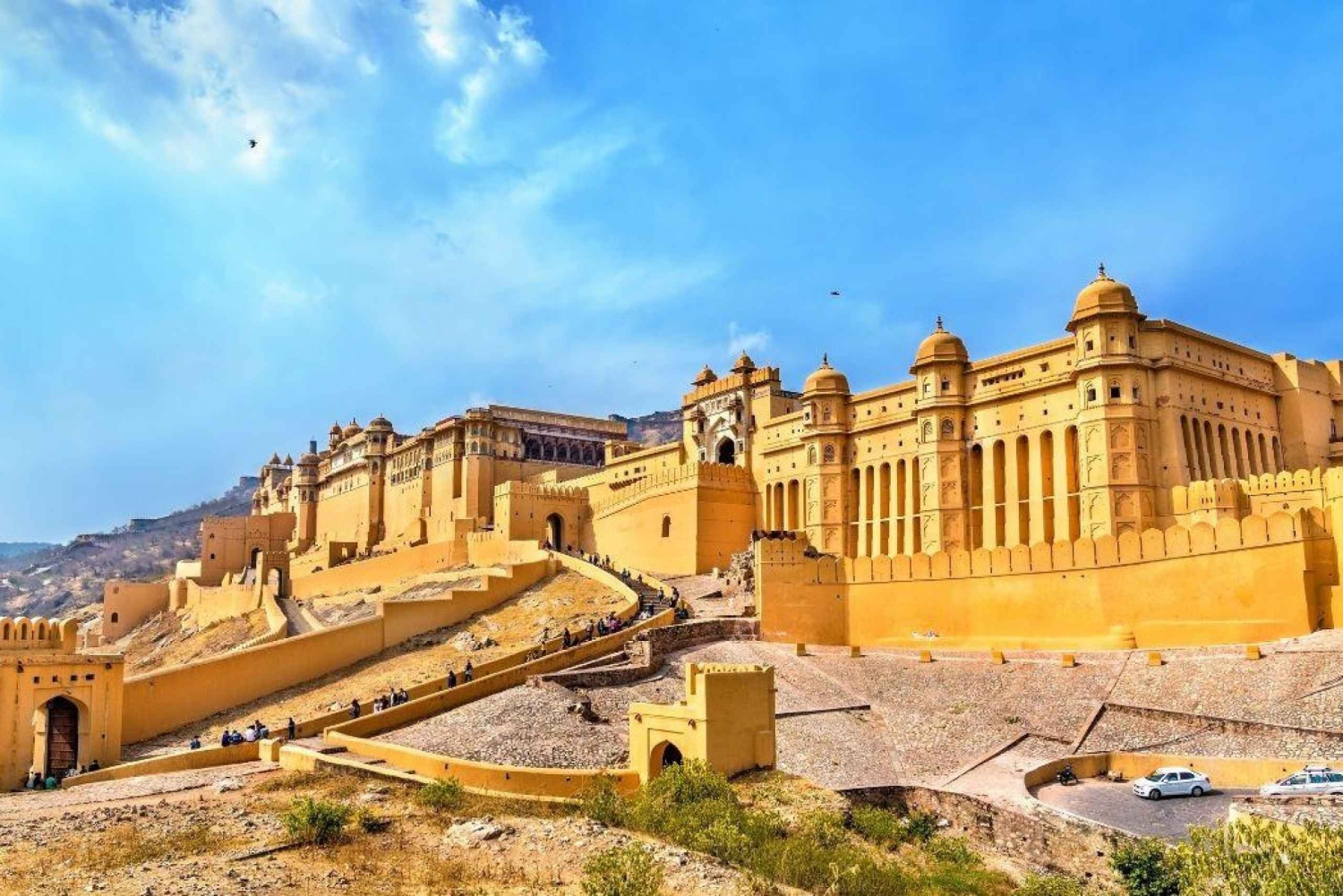 Jaipur: Tour privato di un giorno intero della città in auto