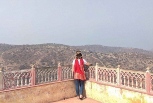 Jaipur: Yksityinen koko päivän kestävä Pink City -kierros apinatemppelillä