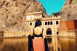 Jaipur: Yksityinen koko päivän kestävä Pink City -kierros apinatemppelillä