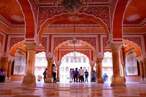 Jaipur : Visite privée d'une jounée de la ville rose, riche en patrimoine