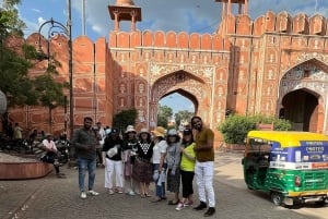 Jaipur: Heldags tuk-tuk sightseeingtur med apetempel