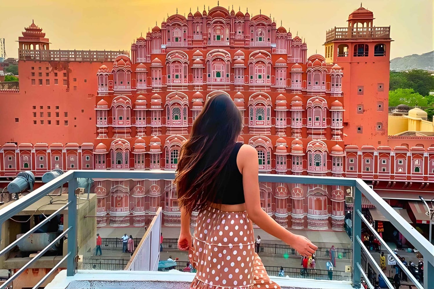 ジャイプル：プライベート1日または半日ガイド付きツアー（車移動）