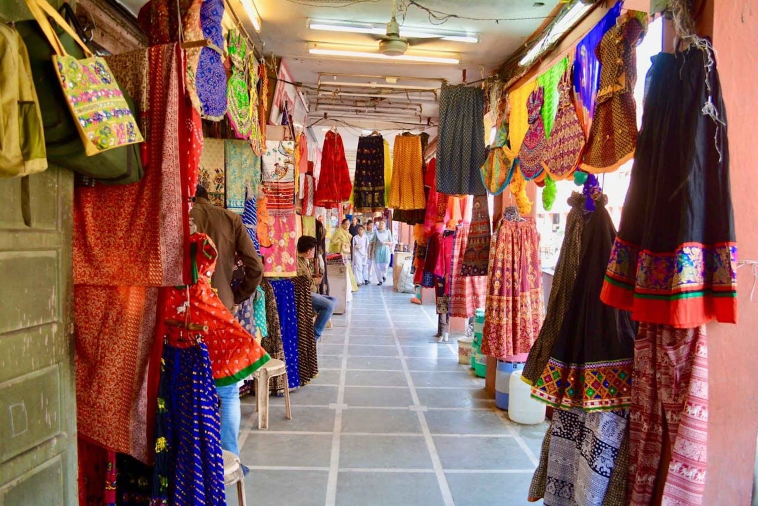 Jaipur: private lokale Shoppingtour mit Abholung und Guide