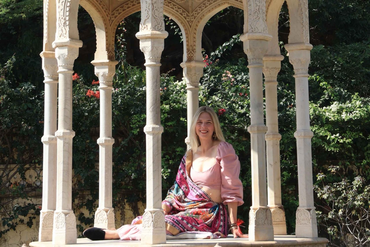 Jaipur: privat mobilfotografering ved Gaitore Cenotaphs