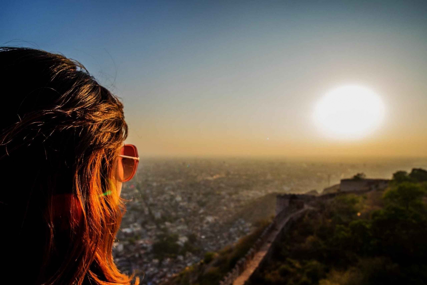 Jaipur: Private Night Tour with Sunset at Nahargarh Fort
