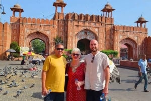 Jaipur: Tour privato della città rosa in auto con una guida