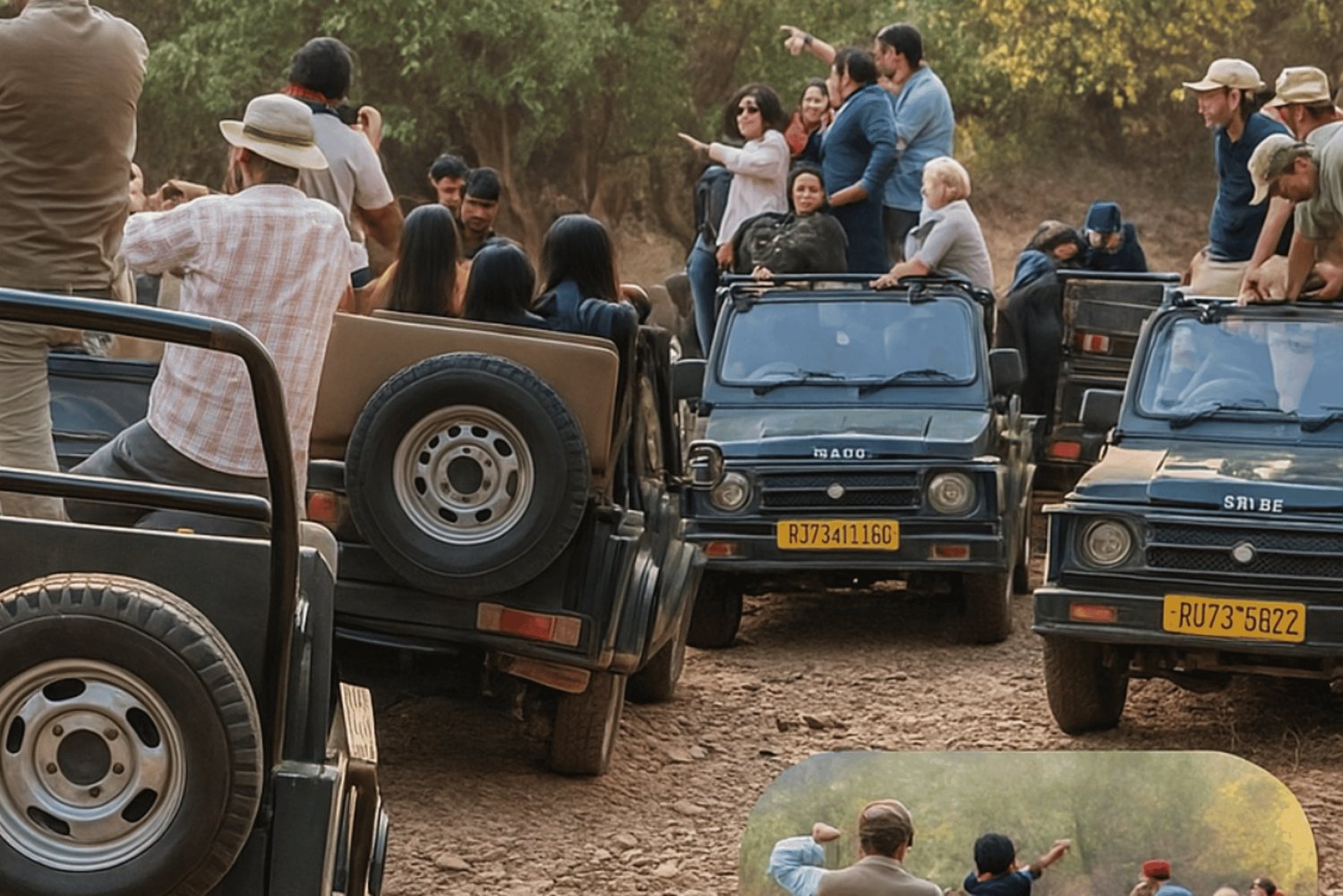 Jaipur: Ranthambore National Park Safari with Pickup