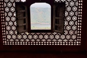 ジャイプル：エアコン完備の車で行くガイド付き観光ツアー