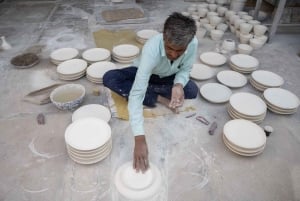 Jaipur: Shopping Tour with Blue Poetry & Printing Workshop