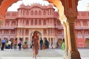 Sightseeingtur i Jaipur i klassisk vintagebil