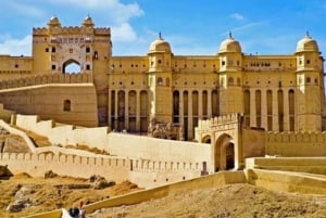 Visite de Jaipur avec le temple des singes (Galta ji temple)