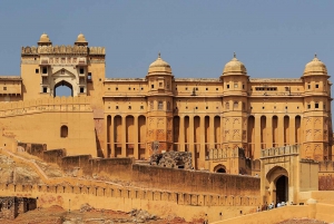 Jaipur: Private Sightseeing-Tagestour mit Führer im Auto