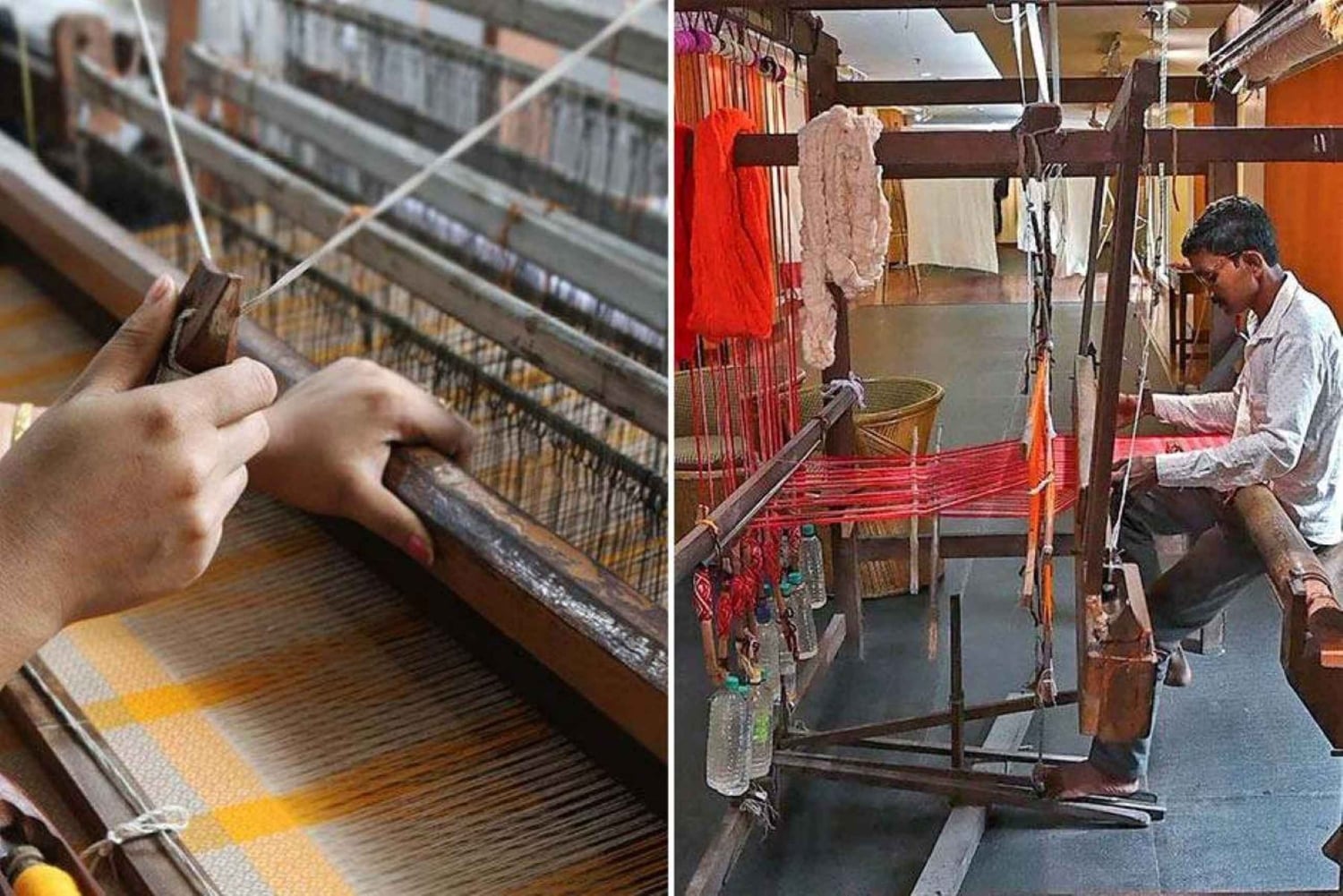 Jaipur: tour de trabalho de seda com guia turístico privado